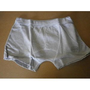 Petit Bateau - 2 Pack - Boxershort - Streep grijst - 6 jaar 114