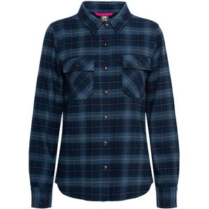 Narsaq Saarloq Blouse - Damesblouse lange mouw - Dress Blue