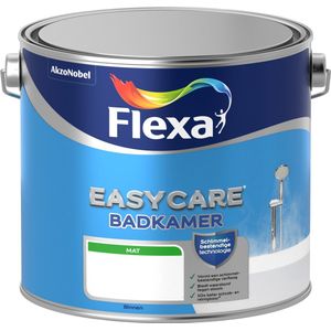 Flexa - Easycare Badkamer Muurverf - Wit - Mengverf - 1 Liter