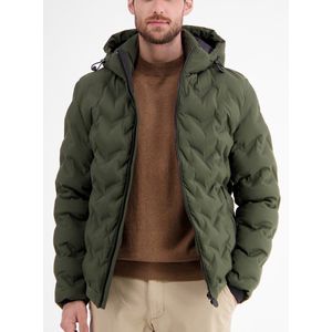 Lerros - Gewatteerde Jas - ORIGINAL OLIVE - Met Capuchon en Rijgkoord