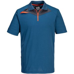 Portwest PW2 Hi Vis polo K/M DX410 - Metro blauw - M
