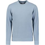 No Excess - Pullover Crewneck Rib - Dusty Blue - Trui