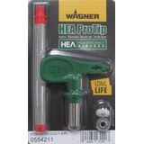 WAGNER - ProTip HEA - Spuittip - Groen - Voor Grondverven en Lakken - < 55% Minder Spuitnevel