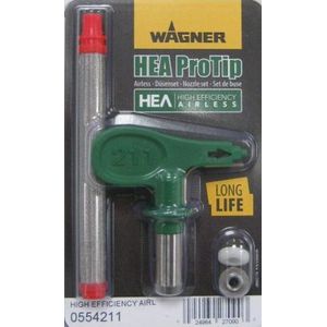 WAGNER - ProTip HEA - Spuittip - Groen - Voor Grondverven en Lakken - < 55% Minder Spuitnevel