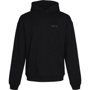 TODAVIDA - hoodie logoprint - zwart - 400 grams - 80% katoen en 20% polyester