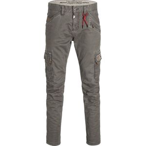 TIMEZONE Heren Cargo Broek Roger regular/straight Grijs 30W / 32L Volwassenen