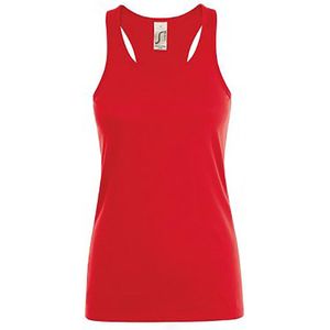 SOLS Vrouwen/dames Justin Sleeveless Vest (Rood)