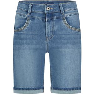 Red Button Broek Sienna Short And Embroidery Srb4444 Stone Used Dames Maat -46