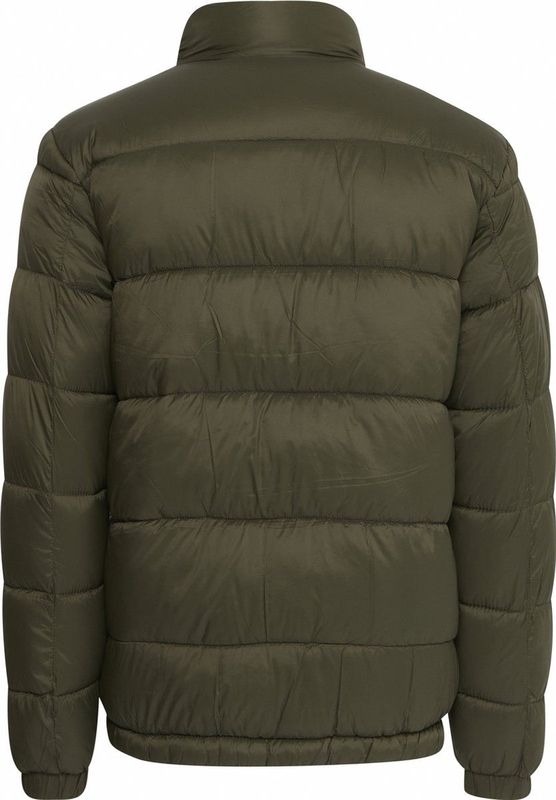 Winterjas - Gewatteerde Jas - Effen - Normale Pasvorm - Warm Gevoerd