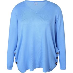 Zhenzi Kogle cornflower blue pullover maat S=42/44
