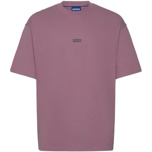 Hugo - Nalono Shirt - Donker Roze - T-shirt