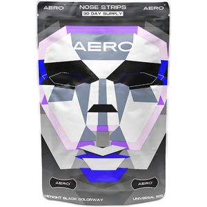 Aero™ Neusstrips (Midnight Black) - 30 Stuks - Hypoallergeen - Apex®