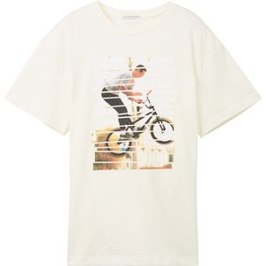 TOM TAILOR oversize printed t-shirt Jongens T-shirt - Maat 140