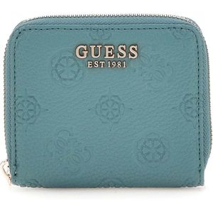 GUESS Portemonnee Cresidia SLG Zip Around Wallet Teal Turquoise