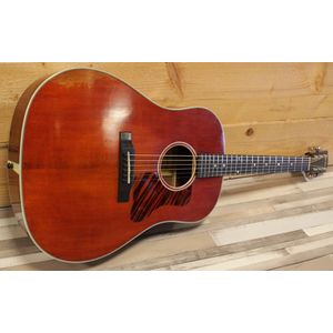 Eastman E10SS/v - Staalsnarige akoestische gitaar - rood