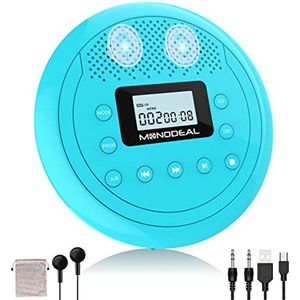Draagbare CD-speler met luidspreker - Oplaadbare en compacte speler voor muziek en luisterboeken