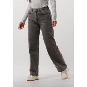 SELECTED WOMEN Slfalice Hw Wid Long Eloise Gre Jea Jeans Dames - Broek - Lichtgrijs - Maat 26