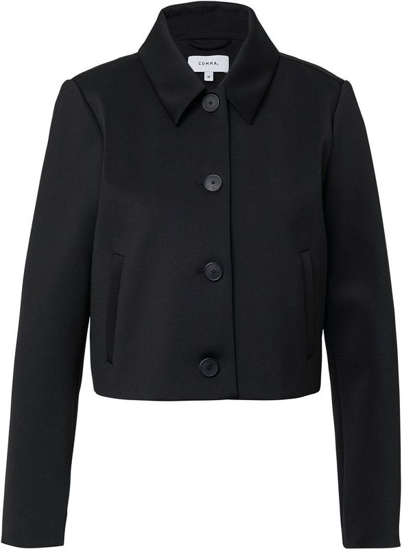 comma - Regular Fit Blazer - Dames - Met Steekzakken
