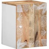 vidaXL - Badkamerwandkast - 38x33,5x48 - cm - massief - mangohout