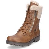 Enkellaarsjes - Color-Blocking - Imitatieleer - Warm Gevoerd