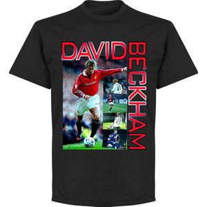 David Beckham Old Skool T-Shirt - Zwart - XL