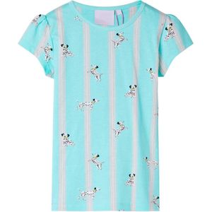 Kinderpyjama korte mouw - Strepen & Hondprint - Maat 104
