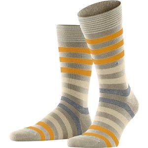 Burlington - Blackpool - Heren Sokken - Beige - 1 Paar - Biologisch Katoen