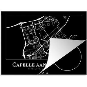 Inductie beschermer - Inductie Mat - Kookplaat beschermer - Capelle aan den IJssel - Plattegrond - Stadskaart - Kaart - Inductie beschermer - Inductie Mat - Kookplaat Beschermer - 71x52 cm - Afdekplaat inductie - Inductiebeschermer