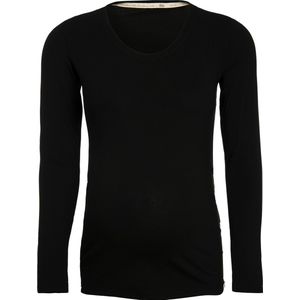 Baby's Only Zwangerschapstop lange mouw Glow - Zwangerschapsshirt gemaakt uit 96% viscose en 4% elastaan - Longsleeve dames - Zwart - M