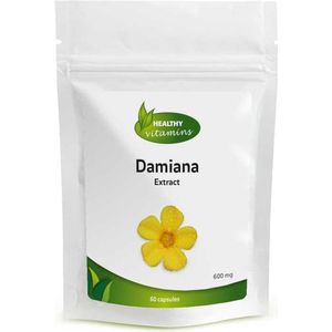 Damiana-extract - 60 Capsules - Natuurlijk Product - Libido-ondersteunend