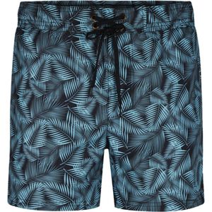 DJ DutchJeans - Zwembroek - Leaves - Dark Grey - Maat 110/116