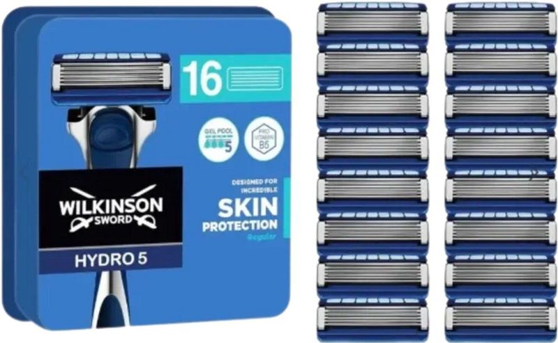 Wilkinson - Hydro 5 Skin Protection Blades - Vervangmesjes - 16 Stuks