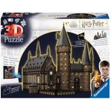 Ravensburger Harry Potter - Hogwarts Castle: Great Hall Night Edition (643 Pieces) 3D Puzzel - Multicolours