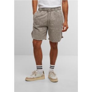 Urban Classics - Washed Piped Shorts - Korte Broeken - Zwart