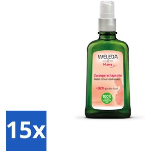 WELEDA - Zwangerschapsolie - Mama & Baby - 100 ml - Bulkverpakking - 15 stuks