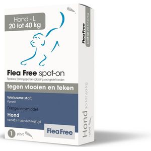 FLEA FREE SPOT ON HOND 20-40 KG - 1 PIPET