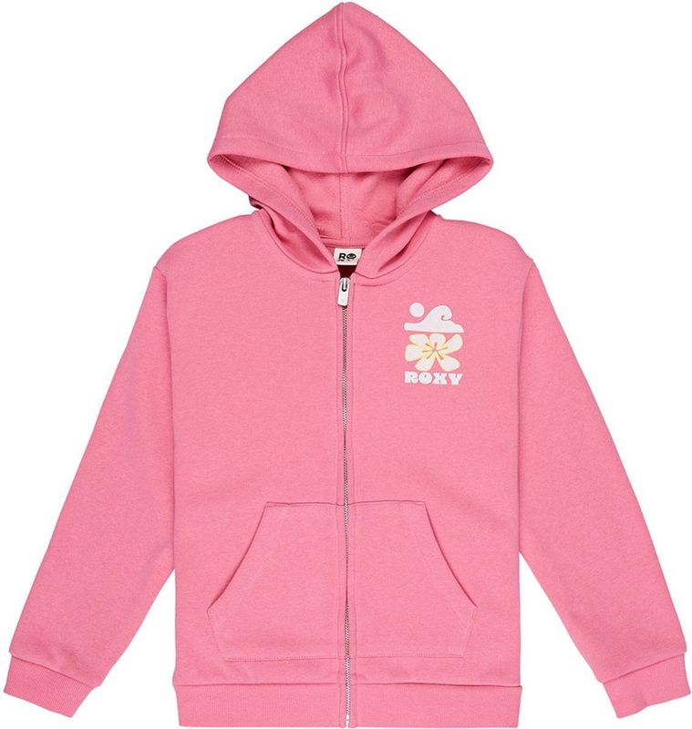 Roxy - Surf Feeling Zipped Brushed - Hoodie - Meisjes 4-16