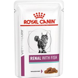 Royal Canin Renal Kat - zakjes 12 x 85 g vis