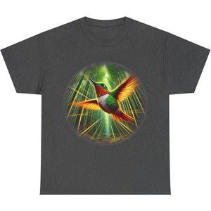 Adapt-able - Zippy the Hummingbird - T-Shirt - Donker Gemeleerd - M