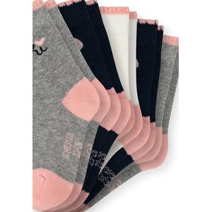 SCHIESSER - Sokken 'Hi' - Grijs - 5 Pack - Huissokken