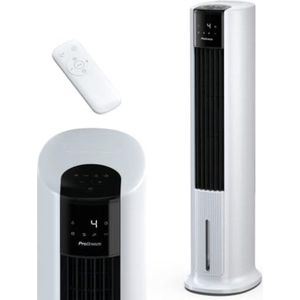 Aircooler met koelelementen - Aircooler zonder afvoerslang - ‎34,5 x 27 x 105 cm - 10 kg - ‎240 Volt