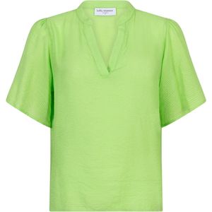 Lofty Manner T-shirt Blouse Janelle Pf05 1 507 Lime Green Dames Maat - M