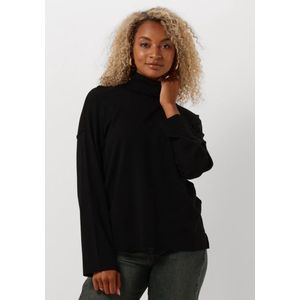 My Essential Wardrobe - EMMAMW Knit Rollneck Pullover - Zwart - Dames