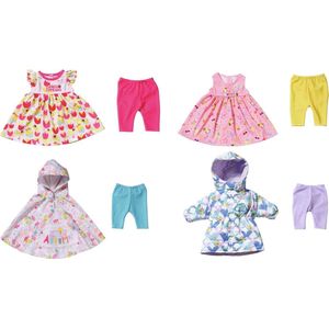 BABY born 4 Seizoenen-outfitset - Poppenkledingset 43 cm