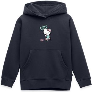 Hello Kitty Op Een Skateboard Met Girls Rules Premium Hoodie Kinderen