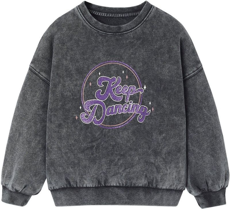 Vertbaudet - Sportieve Sweater - Glitterdetail - Meisjes