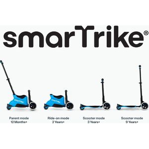 Smartrike Xtend Scooter Ride-on step Blue
