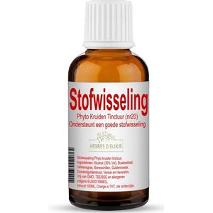 Herbes D'elixir Stofwisseling Tinctuur – 100 ml – 1 Stuk - Ondersteunt Gezonde Spijsvertering