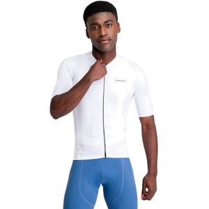 Siroko M6r Vent Korte Mouw Wielertrui Wit M Man