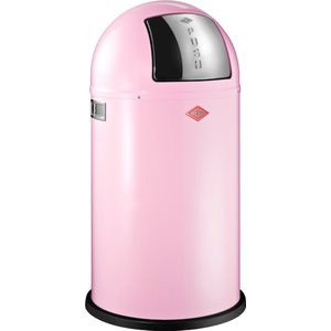 Wesco Pushboy Prullenbak 50 Liter Roze